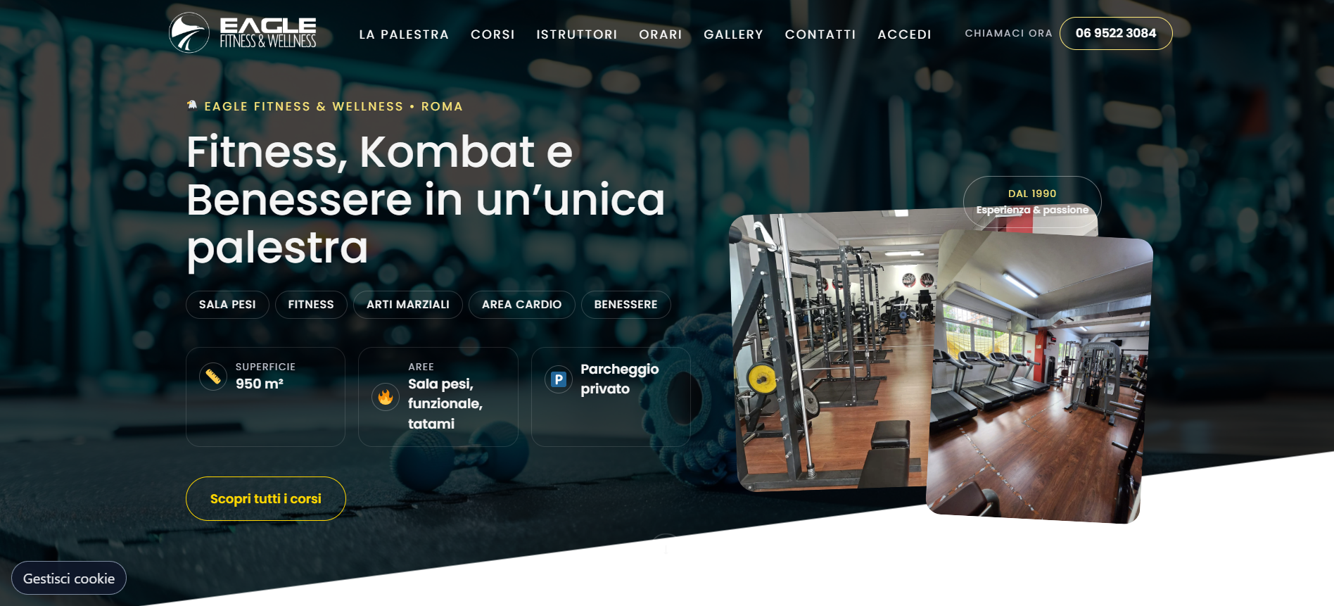 Eagle Fitness & Wellness — Palestra Roma dal 1990 anteprima