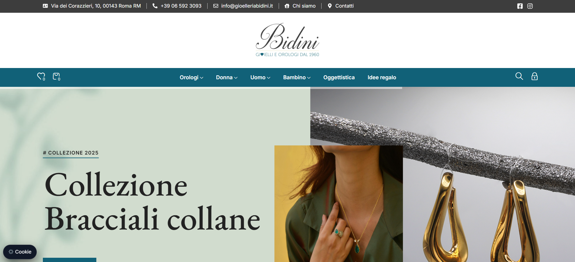 Gioielleria Bidini Ecommerce anteprima
