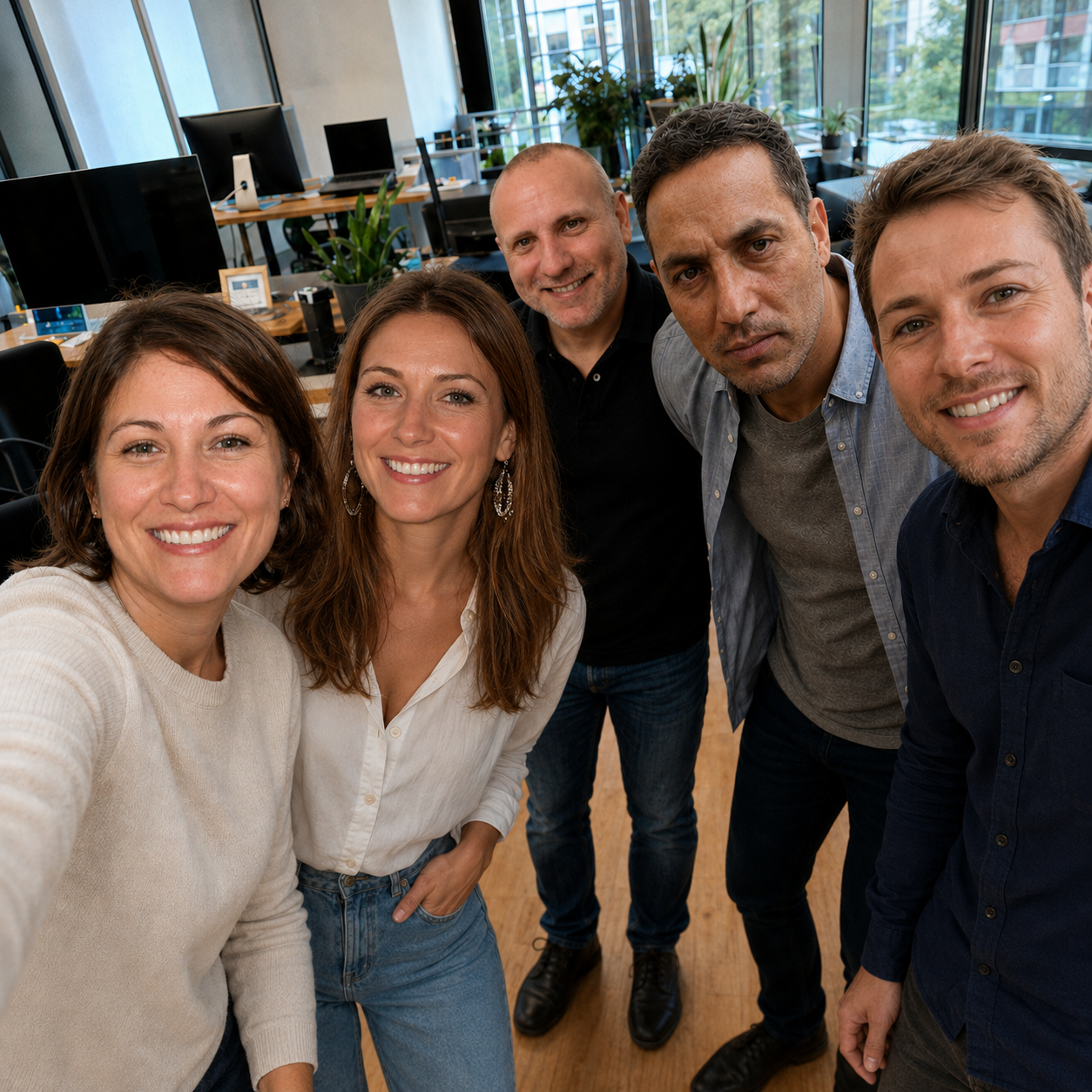 Il team di Pcmax Studio al completo